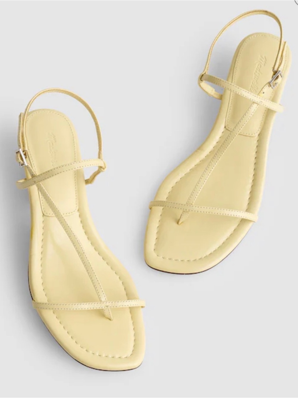 MADEWELL Maycie Asymmetrical T Strap Sandal